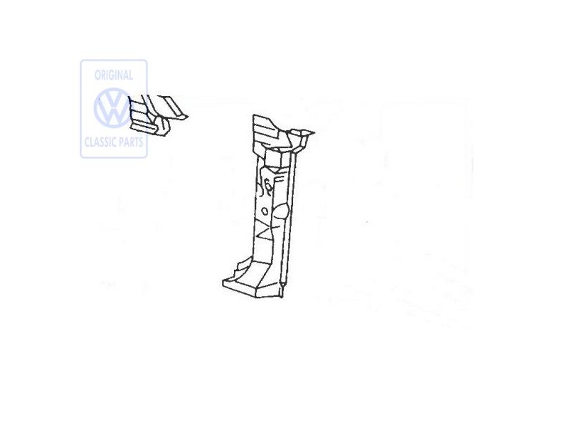 Γνήσιο VW Κολόνα A - 1H0809206