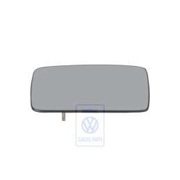 Γνήσιο VW Κρύσταλλο Καθρέφτη (Κυρτό) Με Πλάκα Φορέα - 1H1857521E
