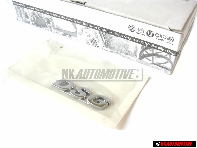 Γνήσιο VW DSG Οπίσθιο Σήμα Έμβλημα Χρωμέ - 1J0853675AL739