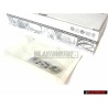 Γνήσιο VW DSG Οπίσθιο Σήμα Έμβλημα Χρωμέ - 1J0853675AL739