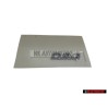 Γνήσιο VW DSG Οπίσθιο Σήμα Έμβλημα Χρωμέ - 1J0853675AL739