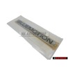 Γνήσιο VW BLUE MOTION Οπίσθιο Σήμα Έμβλημα Χρωμέ - 6Q0853675R WWS