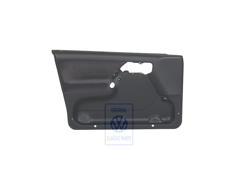 Γνήσιο VW Επένδυση Πόρτας (Ύφασμα) Μαύρο - 1H4867011BPBKU