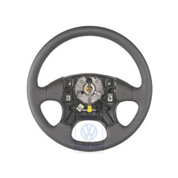 Γνήσιο VW Τιμόνι (Δέρμα) Μαύρο - 1H0419091AD1BX