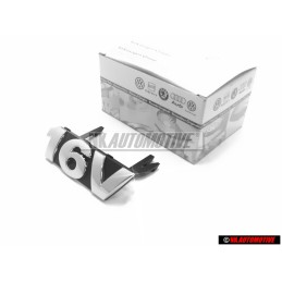 Γνήσιο VW 16V Εμπρόσθιο Σήμα Έμβλημα Μάσκας Χρωμέ - 6X0853679 FDY