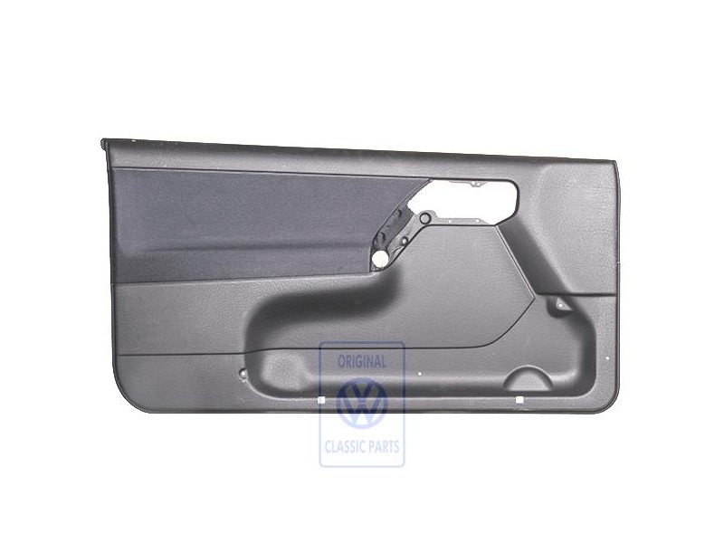 Γνήσιο VW Επένδυση Πόρτας (Ύφασμα) Μαύρο - 1H3867011APBKH
