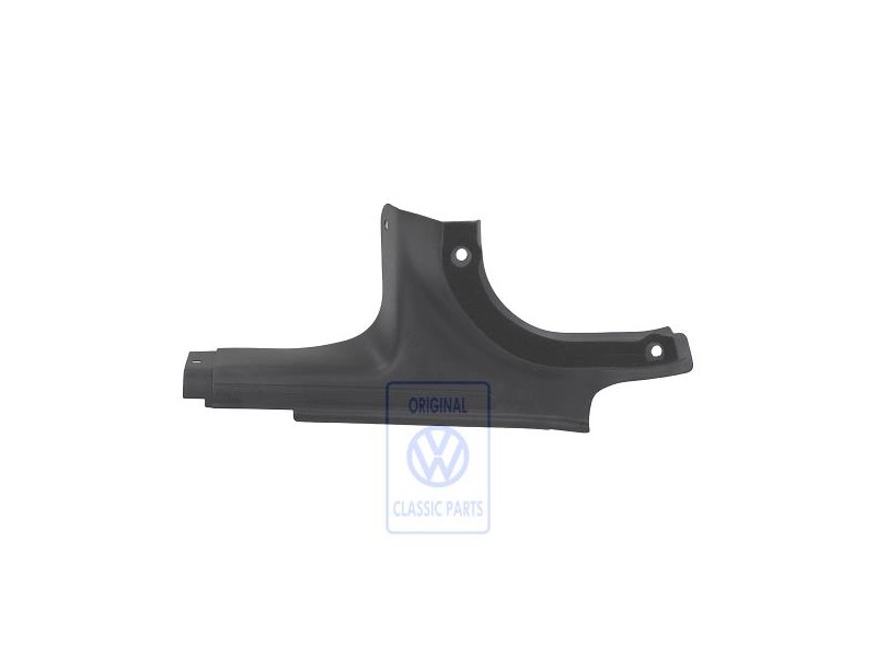 Γνήσιο VW Λωρίδα Επιβίβασης Μαρσπιέ Σατινέ Μαύρο - 1H4853371B B41