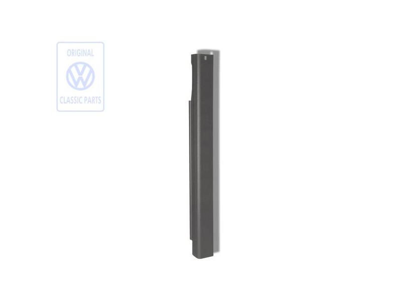 Γνήσιο VW Λωρίδα Επιβίβασης Μαρσπιέ Σατινέ Μαύρο - 1H4853374A B41