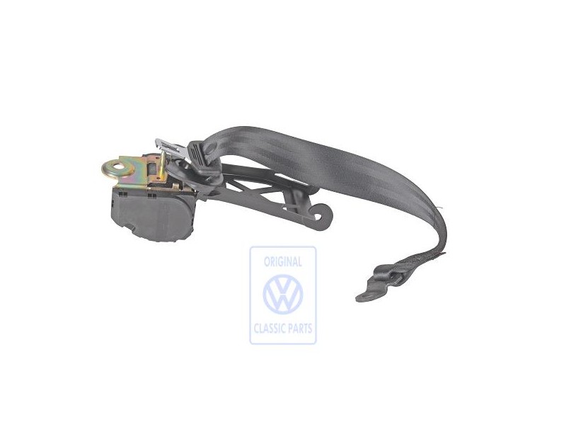 Γνήσιο VW Ζώνη Ασφαλείας Τριών Σημείων Σατινέ Μαύρο - 1H4857805A B41