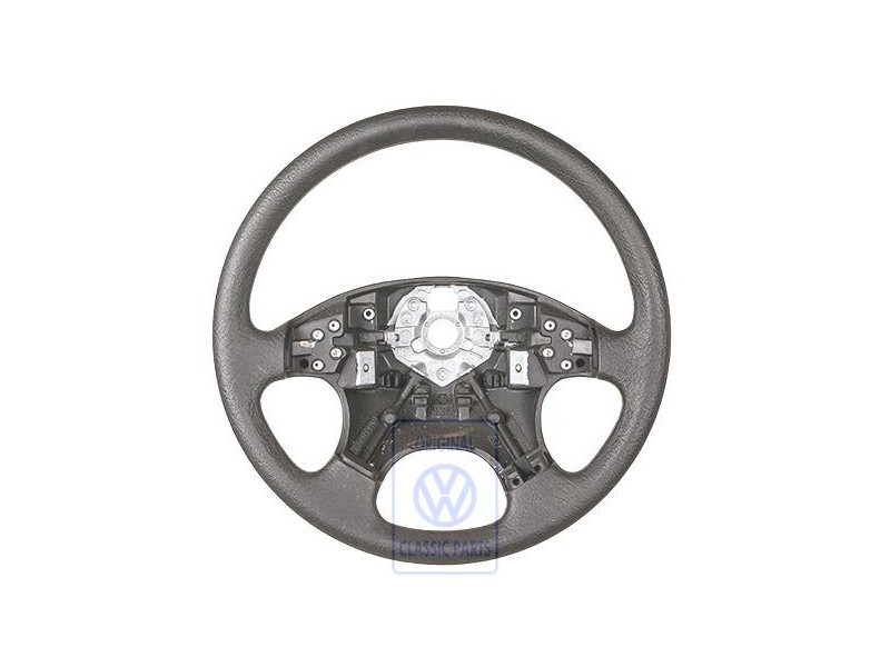 Γνήσιο VW Τιμόνι Σατινέ Μαύρο - 1H0419655G 01C