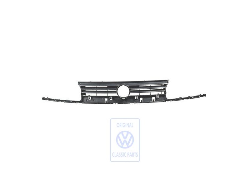 Γνήσιο VW Μάσκα Ψυγείου Σατινέ Μαύρο - 1H6853653C 01C