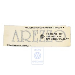 Γνήσιο VW Επιγραφή Μεμβράνης Πράσινο/Μπλε/Κόκκινο - 1H6853750J 6GP