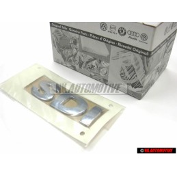 Γνήσιο VW SDI Οπίσθιο Σήμα Έμβλημα Χρωμέ - 3B0853675G 739