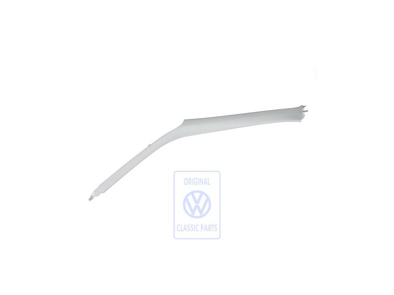 Γνήσιο VW Επένδυση Κολόνας A Γκρι Μπλε - 1H4867233 H50