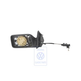 Γνήσιο VW Περίβλημα Εξωτερικού Καθρέφτη Σατινέ Μαύρο - 1H1857507 01C