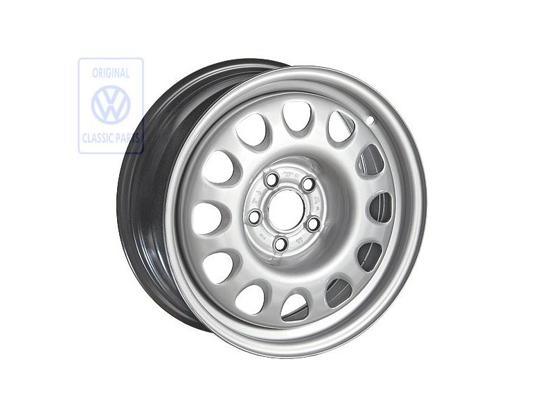 Γνήσιο VW Σιδερένια Ζάντα Χρώματα Χρωμίου - 3A0601027 091