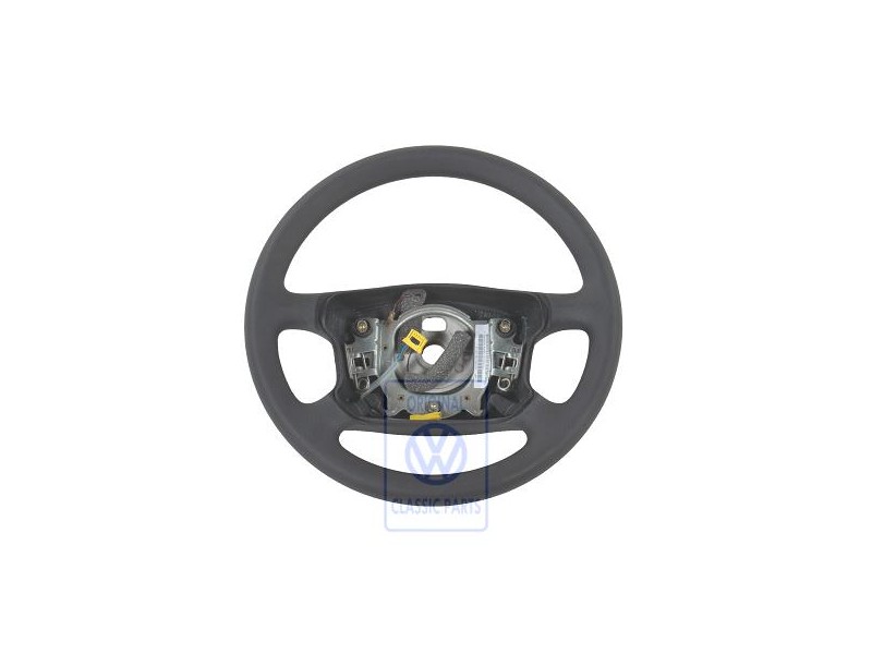 Γνήσιο VW Τιμόνι Σατινέ Μαύρο - 1J0419091AB01C