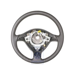 Γνήσιο VW Σπορ Τιμόνι Δέρμα Μαύρο / Κόκκινο - 1J0419091AELMD