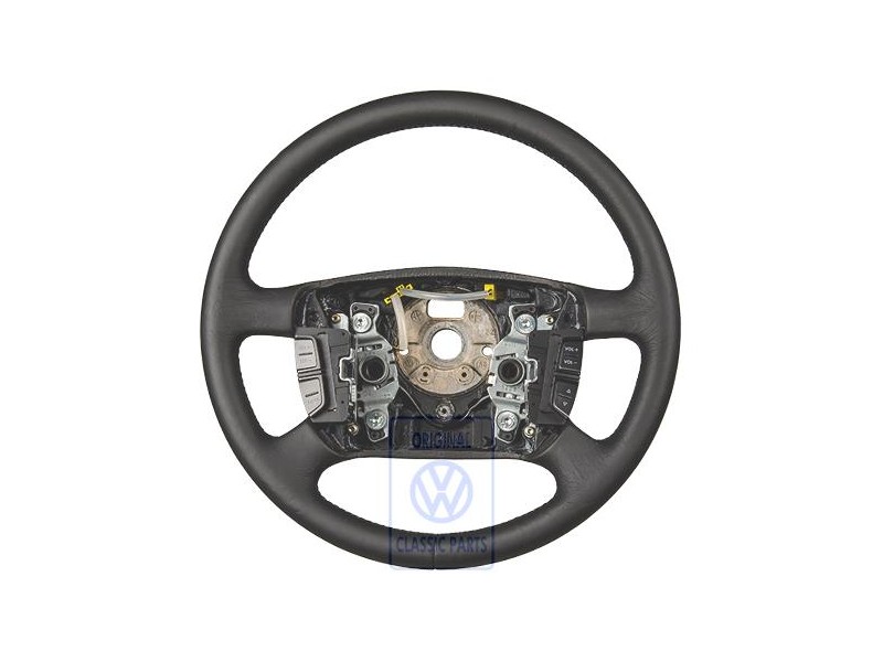 Γνήσιο VW Τιμόνι Πολλαπλών Λειτουργιών Μαύρο/Orbitblue - 1J0419091CHHCC