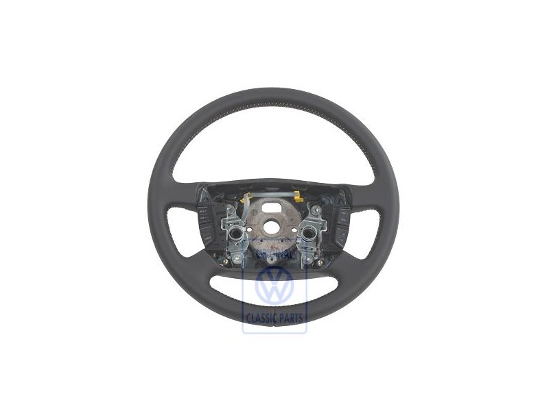 Γνήσιο VW Τιμόνι Πολλαπλών Λειτουργιών Μαύρο/Κίτρινο - 1J0419091DGHUW