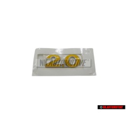 Γνήσιο VW 2.0 Οπίσθιο Σήμα Έμβλημα Yellow - 1J0853675ADPVQ