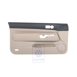 Γνήσιο VW Επένδυση Πόρτας (Ύφασμα) Μαύρο/Ανοιχτό Μπεζ - 1J3867011BQHRR