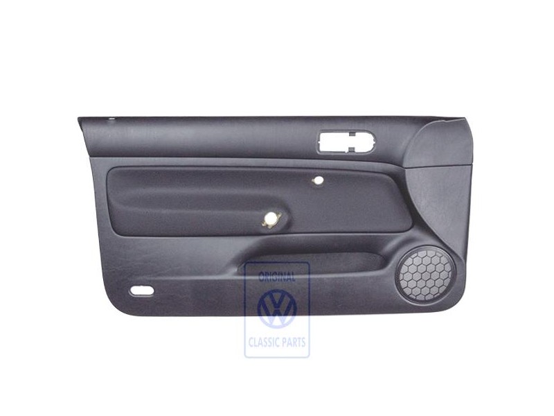 Γνήσιο VW Επένδυση Πόρτας (Ύφασμα) Μαύρο/Μαύρο - 1J3867011BSHRP
