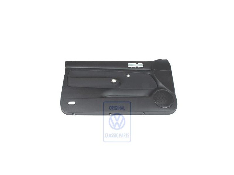 Γνήσιο VW Επένδυση Πόρτας (Ύφασμα) Μαύρο/Μαύρο - 1J3867011BSRAN