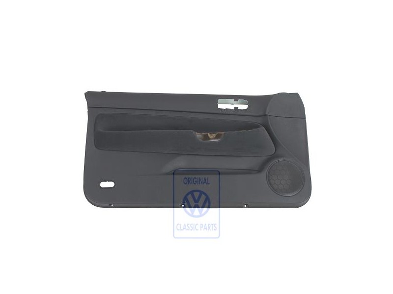 Γνήσιο VW Επένδυση Πόρτας Ύφασμα Μαύρο - 1J3867011CBPDG