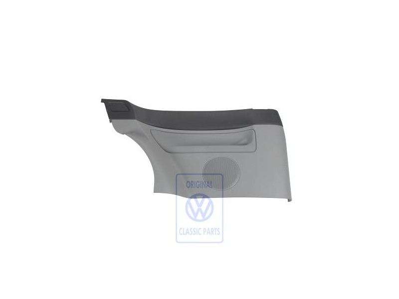 Γνήσιο VW Πλευρική Επένδυση (Ύφασμα) Μαύρο/Flanell Γκρι - 1J3867043CFHRQ