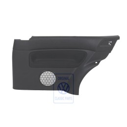 Γνήσιο VW Πλευρική Επένδυση (Ύφασμα) Μαύρο/Μαύρο - 1J3867044BRRAN