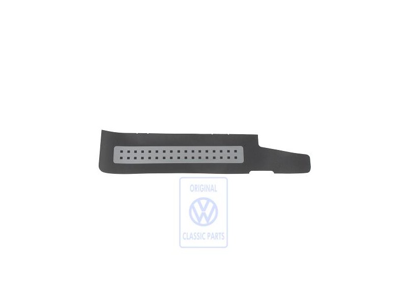 Γνήσιο VW Μεμβράνη Προστασίας Εισόδου Μαύρο/Ασημί - 1J4853805AB61E