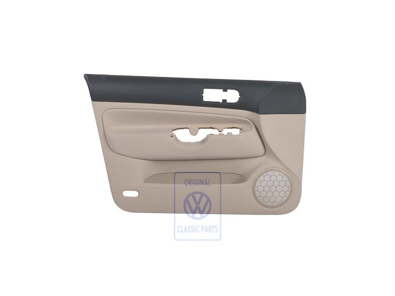 Γνήσιο VW Επένδυση Πόρτας (Ύφασμα) Μαύρο/Ανοιχτό Μπεζ - 1J4867011CKHRR