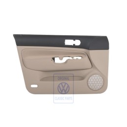 Γνήσιο VW Επένδυση Πόρτας (Ύφασμα) Μαύρο/Ανοιχτό Μπεζ - 1J4867011CKREL