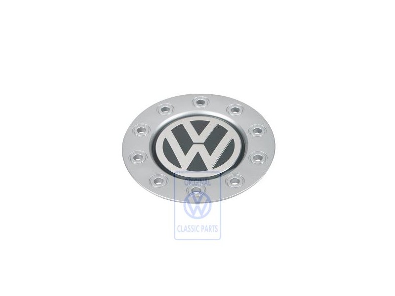 Γνήσιο VW Τάσι Τροχού Χρώμιο Brillant/Γκρι Dolomit - 1J0601149A GRB