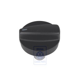 Γνήσιο VW Κουμπί Σατινέ Μαύρο - 1J0819129D 01C