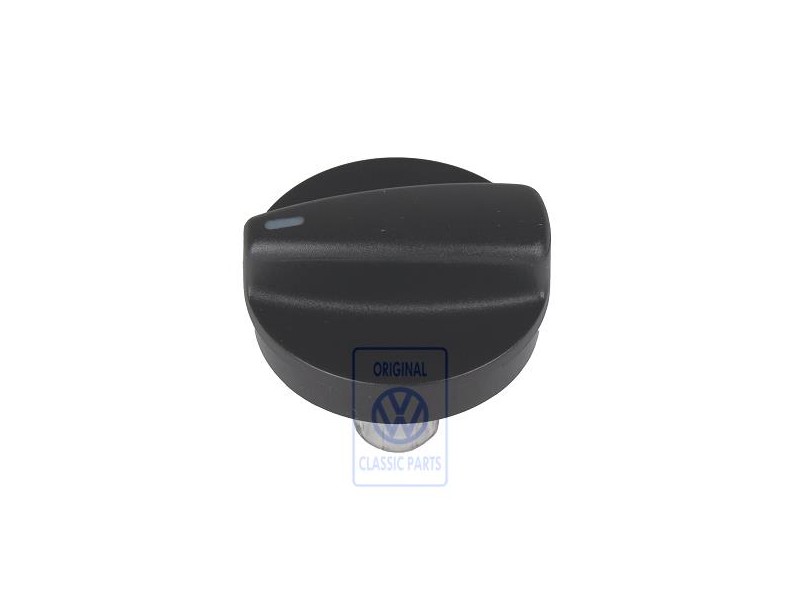 Γνήσιο VW Κουμπί Σατινέ Μαύρο - 1J0819129D 01C