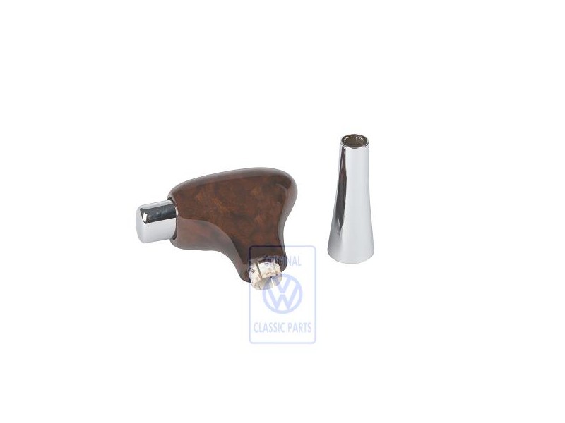 Γνήσιο VW Λαβή Μοχλού Ταχυτ. (Ξύλο) Wurzelnuss - 1J1713139H 2WE