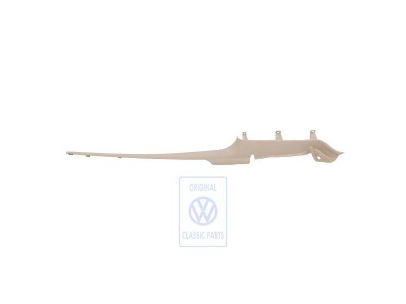 Γνήσιο VW Λωρίδα Επιβίβασης Μαρσπιέ Ανοιχτό Μπεζ - 1J3853374D Q70