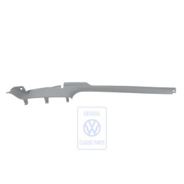 Γνήσιο VW Λωρίδα Επιβίβασης Μαρσπιέ Flanell Γκρι - 1J3853374D U71