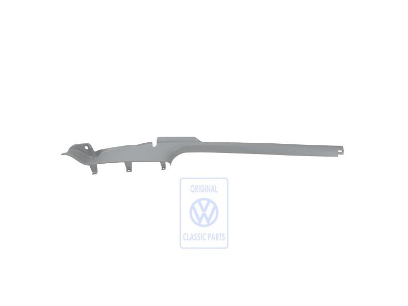 Γνήσιο VW Λωρίδα Επιβίβασης Μαρσπιέ Flanell Γκρι - 1J3853374D U71