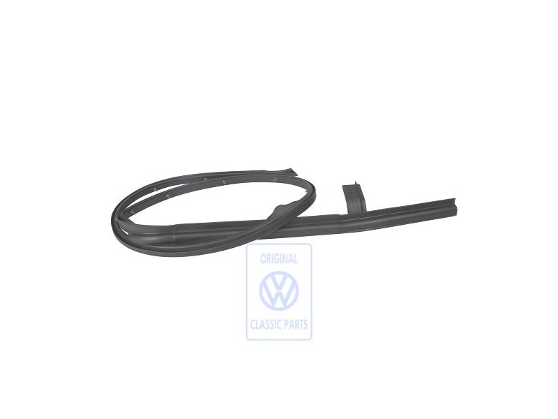 Γνήσιο VW Στεγανοποίηση Πόρτας Εξωτερικά Σατινέ Μαύρο - 1J6839697B B41