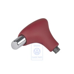 Γνήσιο VW Λαβή Μοχλού Αλλαγής (Δέρμα) Κόκκινο - 3B1713139N 52N