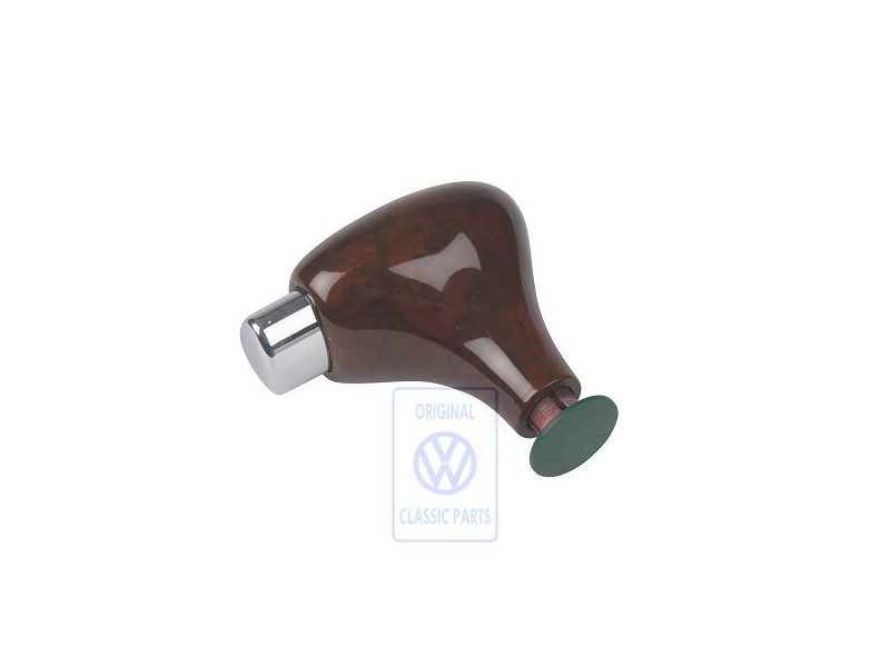 Γνήσιο VW Λαβή Μοχλού Ταχυτ. (Ξύλο) Wurzelnuss - 3B2713139L 2WE
