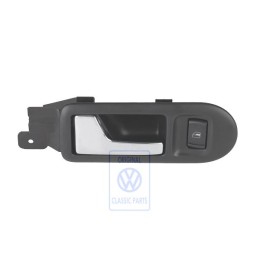 Γνήσιο VW Μηχανισμός Εσωτ. Ενεργοποίησης Σατινέ Μαύρο - 3B2837113J B41