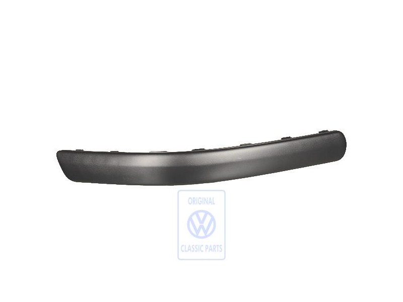 Γνήσιο VW Διακ. Λωρίδα Για Προφυλακτήρα Σατινέ Μαύρο - 1J6807791 B41