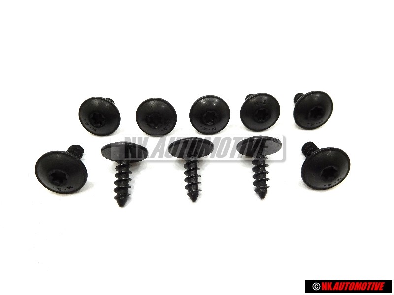 10x Γνήσιο VW Λαμαρινόβιδα Άλλεν - N 90974701