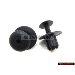 2x Γνήσιο VW Κλιπ Mauritius Μπλε - 1H0867199A H21