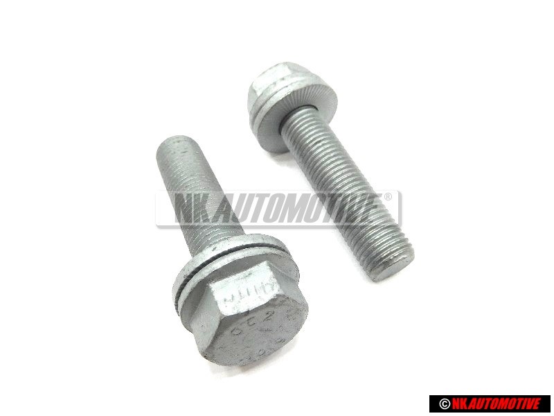 2x Γνήσιο VW Ραβδωτή Αυτασφαλιζόμενη Βίδα - N 91084901