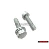 2x Γνήσιο VW Ραβδωτή Αυτασφαλιζόμενη Βίδα - N 91084901